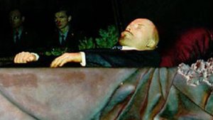 Lenin's embalmed body